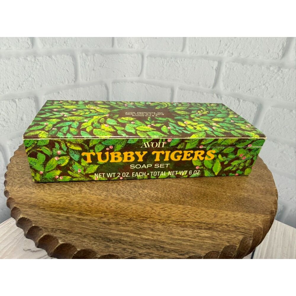 NEW Old Stock - Avon Tubby Tigers Soap Set - Picture 6 of 8
